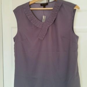 Limited Dark Lilac Sleeveless Top - Size M
